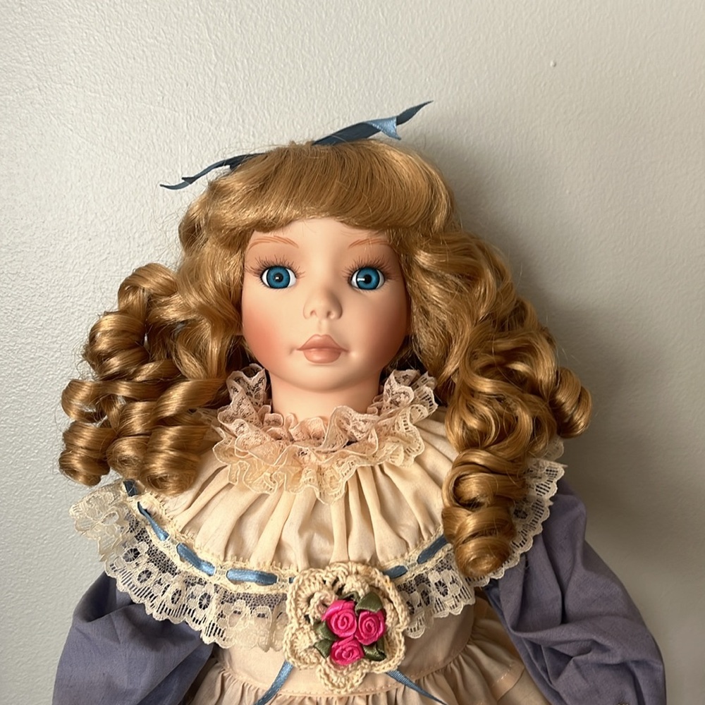 Lenox Porcelain Doll-Emily - Picture 2 of 9